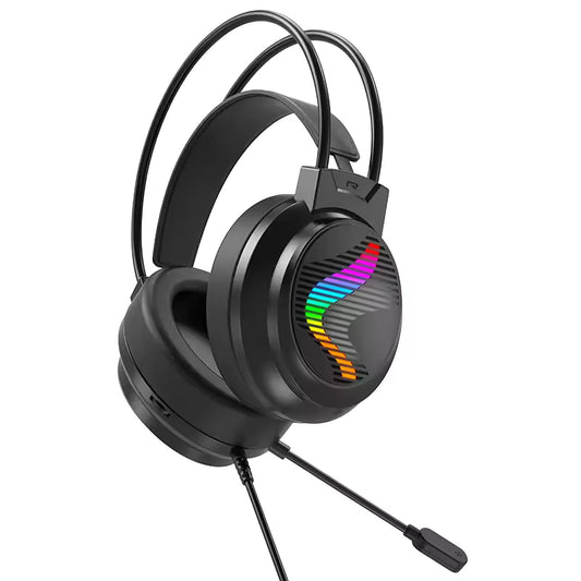RigForge J11 Pro RGB Gaming Headset for PS4/PS5/PC/Xbox