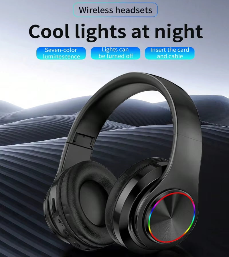RigForge B39 Wireless Bluetooth Gaming Headset with RGB